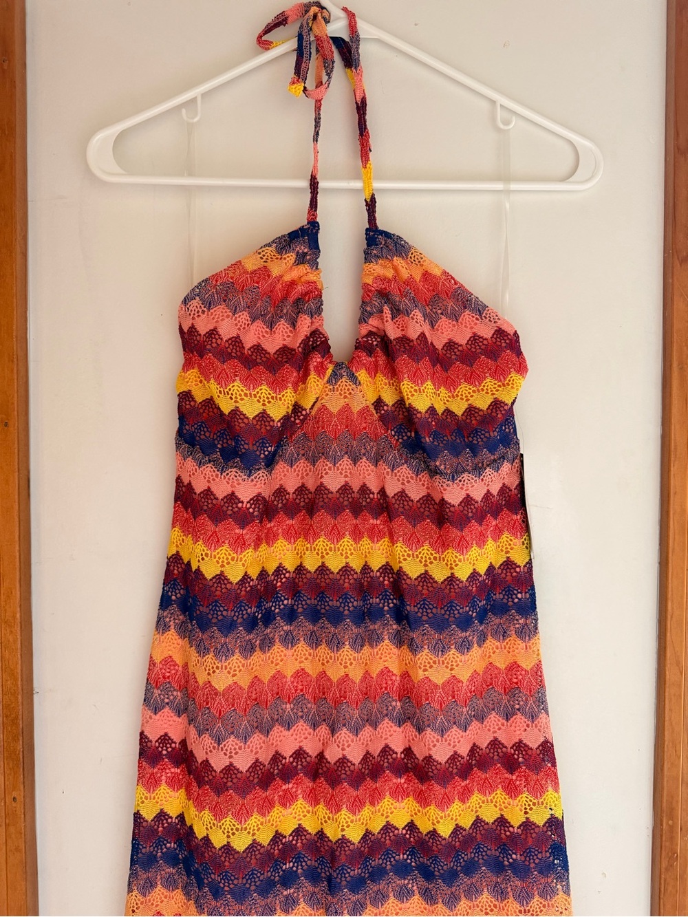 NWT Multicolored Midi Dress Size Medium